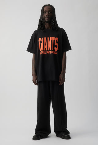 CLUB T-SHIRT - GWS GIANTS - BLACK