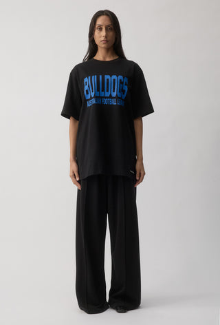 CLUB T-SHIRT - WESTERN BULLDOGS - BLACK