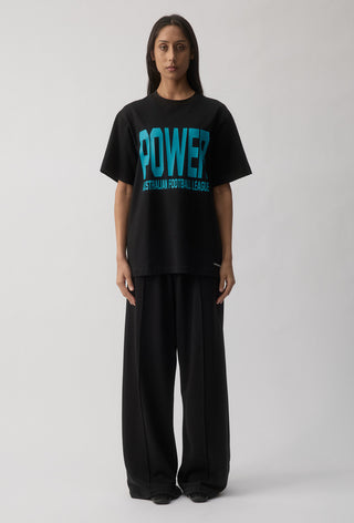CLUB T-SHIRT - PORT ADELAIDE POWER - BLACK