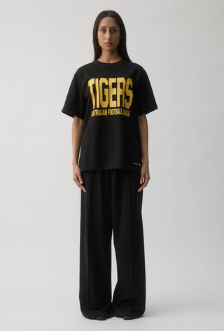 CLUB T-SHIRT - RICHMOND TIGERS - BLACK
