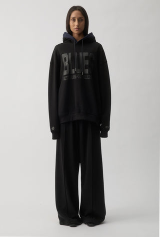 CLUB HOODIE - CARLTON BLUES - BLACK