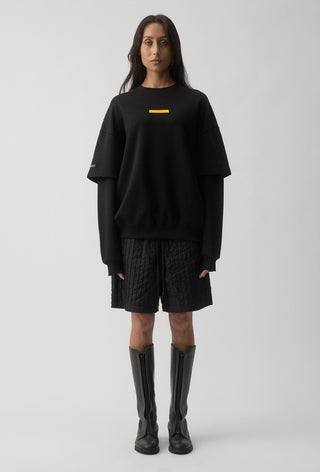 HIT LIST SWEATER - HAWTHORN HAWKS - BLACK
