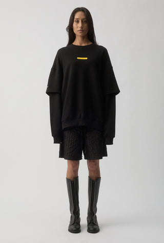 HIT LIST SWEATER - RICHMOND TIGERS - BLACK