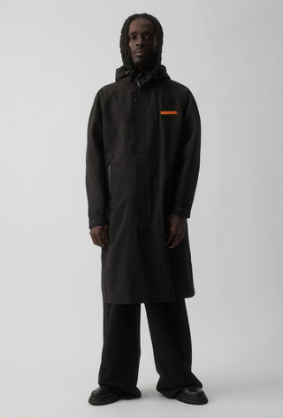 GWS GIANTS - LONG WINDBREAKER JACKET - BLACK