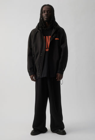 GWS GIANTS - SHORT WINDBREAKER JACKET - BLACK