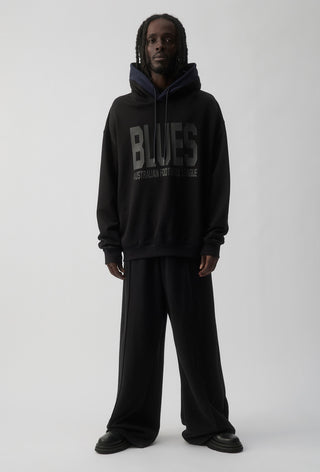 CLUB HOODIE - CARLTON BLUES - BLACK