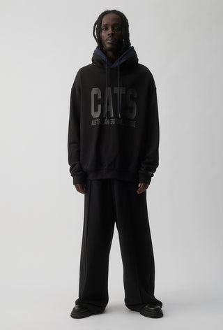 CLUB HOODIE - GEELONG CATS - BLACK
