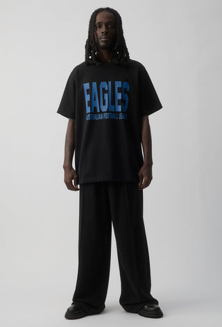 CLUB T-SHIRT - WEST COAST EAGLES - BLACK