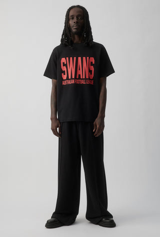 CLUB T-SHIRT - SYDNEY SWANS - BLACK