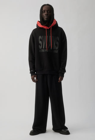 CLUB HOODIE - SYDNEY SWANS - BLACK