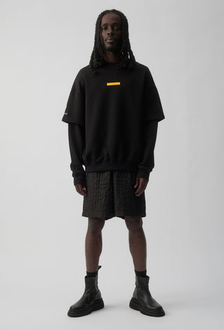 HIT LIST SWEATER - HAWTHORN HAWKS - BLACK
