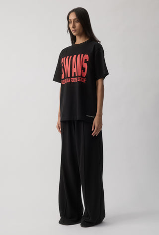 CLUB T-SHIRT - SYDNEY SWANS - BLACK