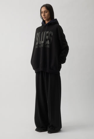 CLUB HOODIE - CARLTON BLUES - BLACK