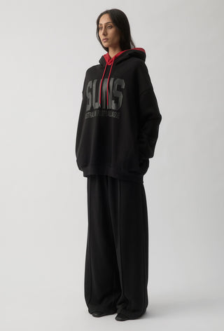 CLUB HOODIE - GOLD COAST SUNS  - BLACK