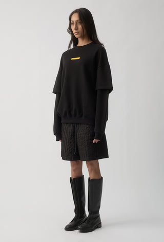 HIT LIST SWEATER - HAWTHORN HAWKS - BLACK