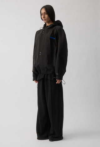 WEST COAST EAGLES - SHORT WINDBREAKER JACKET - BLACK