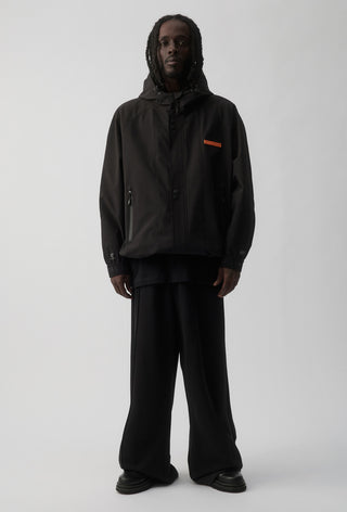 GWS GIANTS - SHORT WINDBREAKER JACKET - BLACK