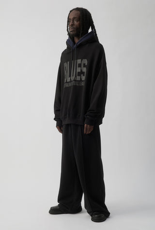 CLUB HOODIE - CARLTON BLUES - BLACK