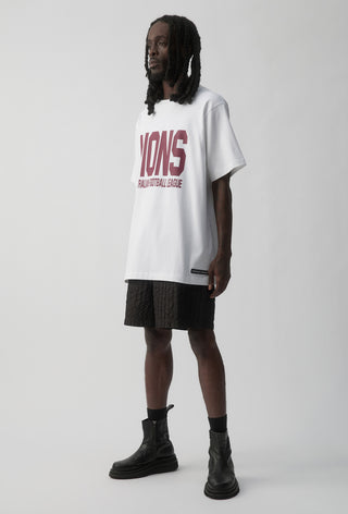 CLUB T-SHIRT - BRISBANE LIONS - WHITE