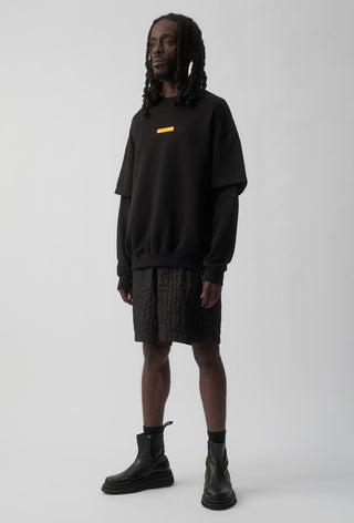 HIT LIST SWEATER - HAWTHORN HAWKS - BLACK