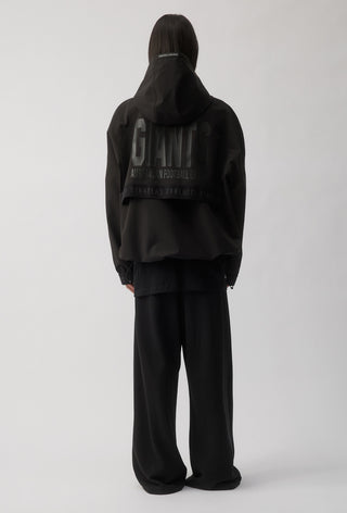 GWS GIANTS - SHORT WINDBREAKER JACKET - BLACK