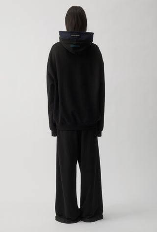 CLUB HOODIE - CARLTON BLUES - BLACK
