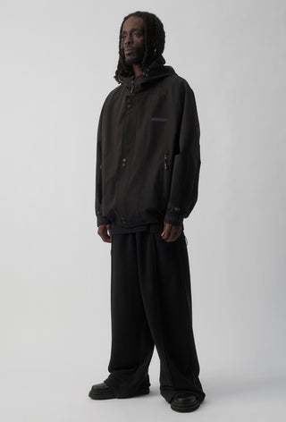 FREMANTLE DOCKERS - SHORT WINDBREAKER JACKET - BLACK