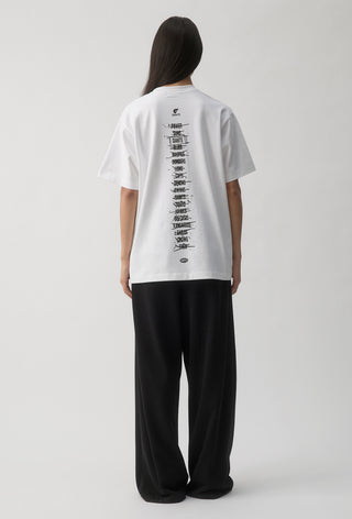 HIT LIST T-SHIRT - GWS GIANTS - WHITE