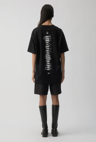 HIT LIST T-SHIRT - COLLINGWOOD MAGPIES - BLACK