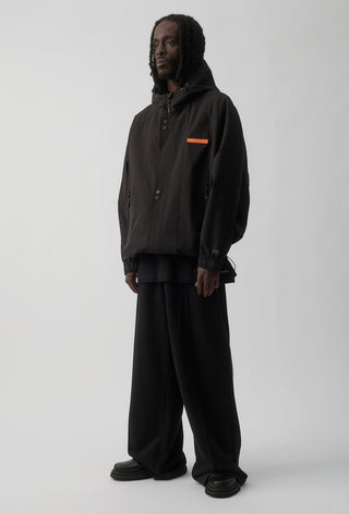 GWS GIANTS - SHORT WINDBREAKER JACKET - BLACK