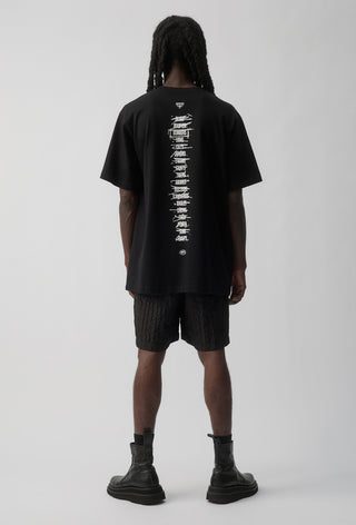 HIT LIST T-SHIRT - ESSENDON BOMBERS - BLACK