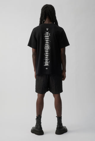 HIT LIST T-SHIRT - GEELONG CATS - BLACK