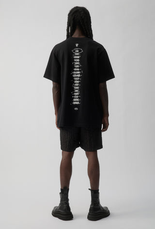 HIT LIST T-SHIRT - BRISBANE LIONS - BLACK