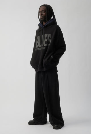 CLUB HOODIE - CARLTON BLUES - BLACK