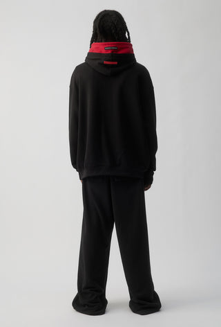 CLUB HOODIE - ESSENDON BOMBERS - BLACK