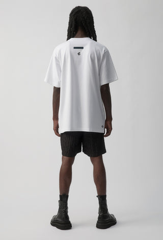CLUB T-SHIRT - CARLTON BLUES - WHITE