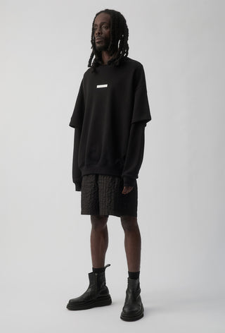 HIT LIST SWEATER - COLLINGWOOD MAGPIES - BLACK