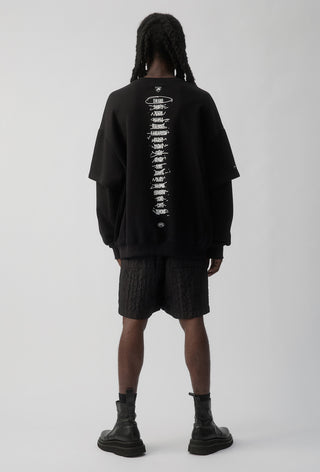 HIT LIST SWEATER - SYDNEY SWANS - BLACK