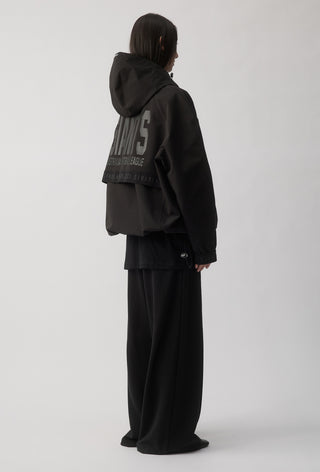 GWS GIANTS - SHORT WINDBREAKER JACKET - BLACK