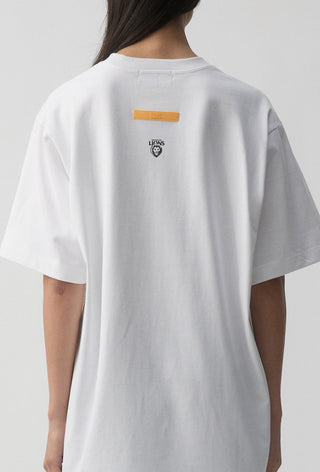 CLUB T-SHIRT - BRISBANE LIONS - WHITE