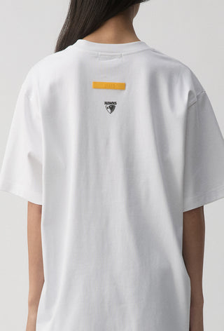 CLUB T-SHIRT - HAWTHORN HAWKS - WHITE