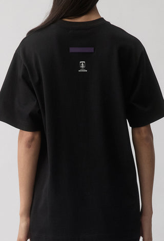 CLUB T-SHIRT - FREMANTLE DOCKERS - BLACK
