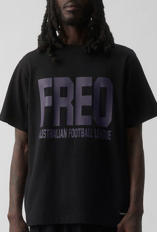 CLUB T-SHIRT - FREMANTLE DOCKERS - BLACK