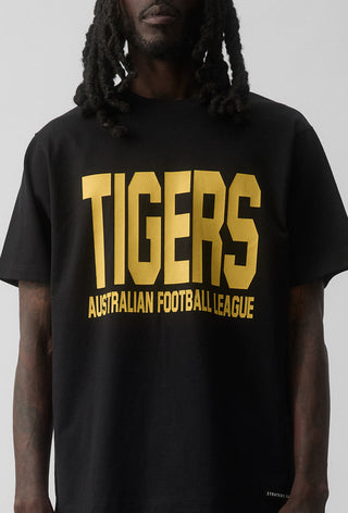 CLUB T-SHIRT - RICHMOND TIGERS - BLACK
