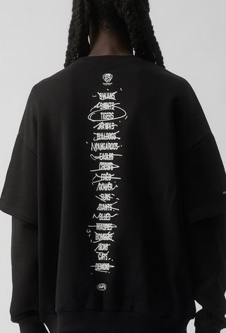 HIT LIST SWEATER - RICHMOND TIGERS - BLACK
