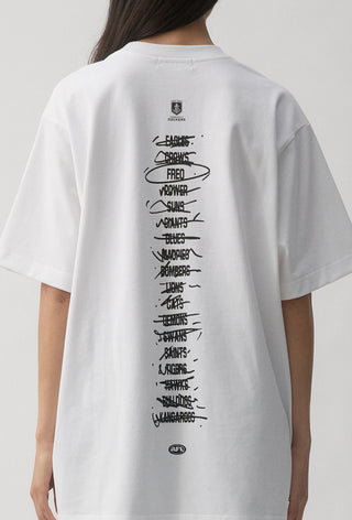 HIT LIST T-SHIRT -FREMANTLE DOCKERS - WHITE