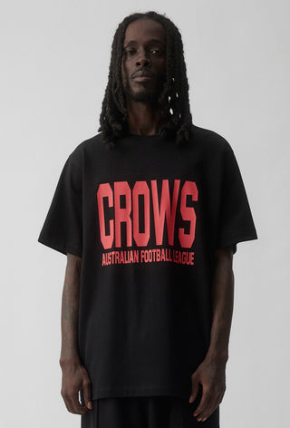 CLUB T-SHIRT - ADELAIDE CROWS - BLACK