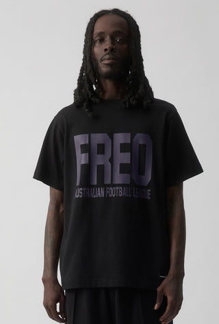 CLUB T-SHIRT - FREMANTLE DOCKERS - BLACK
