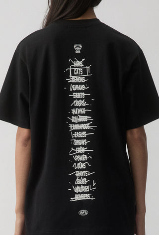 HIT LIST T-SHIRT - GEELONG CATS - BLACK