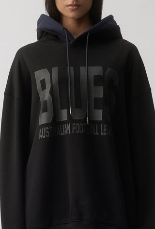 CLUB HOODIE - CARLTON BLUES - BLACK